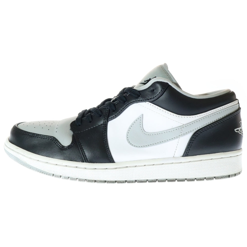 NIKE(ナイキ) AIR JORDAN 1 LOW BLACK LIGHT SMOKE GREY エア ジョーダン 1 ブラック ライト スモーク グレー ローカットスニーカー US10/28cm 553558-039