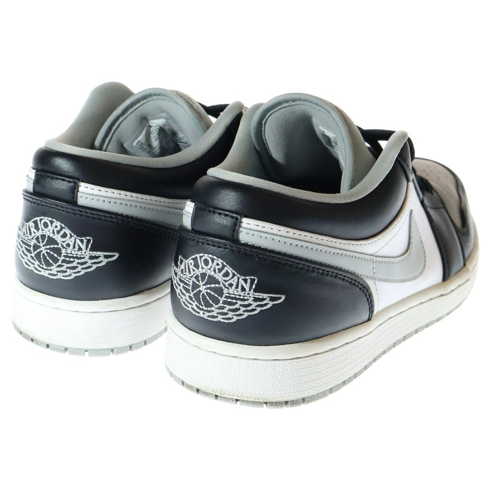 NIKE(ナイキ) AIR JORDAN 1 LOW BLACK LIGHT SMOKE GREY エア ジョーダン 1 ブラック ライト スモーク グレー ローカットスニーカー US10/28cm 553558-039