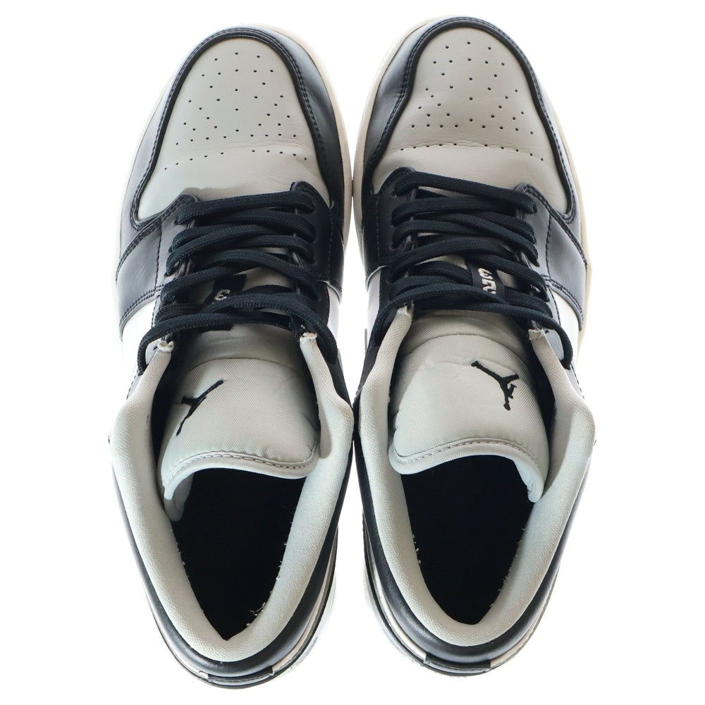 NIKE(ナイキ) AIR JORDAN 1 LOW BLACK LIGHT SMOKE GREY エア ジョーダン 1 ブラック ライト スモーク グレー ローカットスニーカー US10/28cm 553558-039