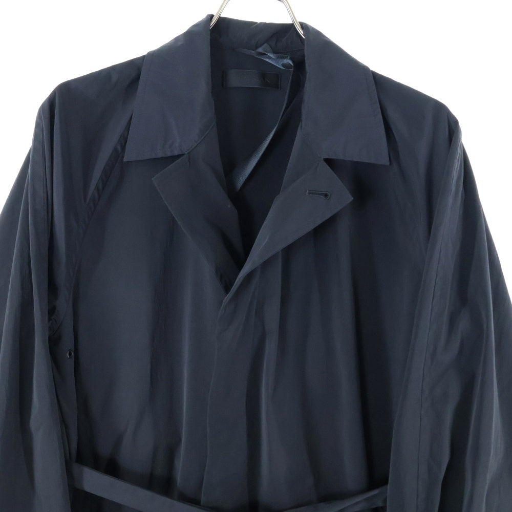 NEWSIAN(ニューシアン) NEWSIAN ナイロン トレンチコート ジャケット ブラック NWS-CT01