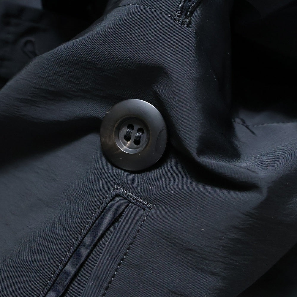 NEWSIAN(ニューシアン) NEWSIAN ナイロン トレンチコート ジャケット ブラック NWS-CT01