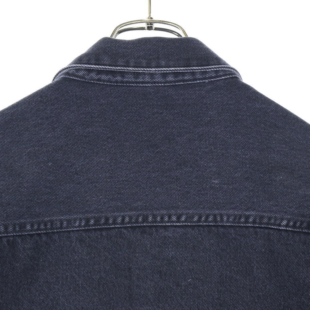 SUPREME(シュプリーム) 25SS Denim Trucker Jacket 胸ロゴ刺繍 デニムトラッカージャケット ブラック