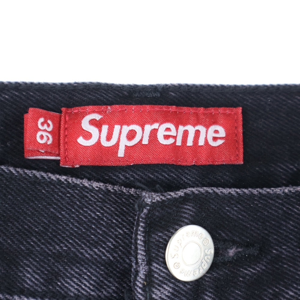 SUPREME(シュプリーム) 25SS BAGGY JEAN バギージーンズ デニムパンツ ブラック