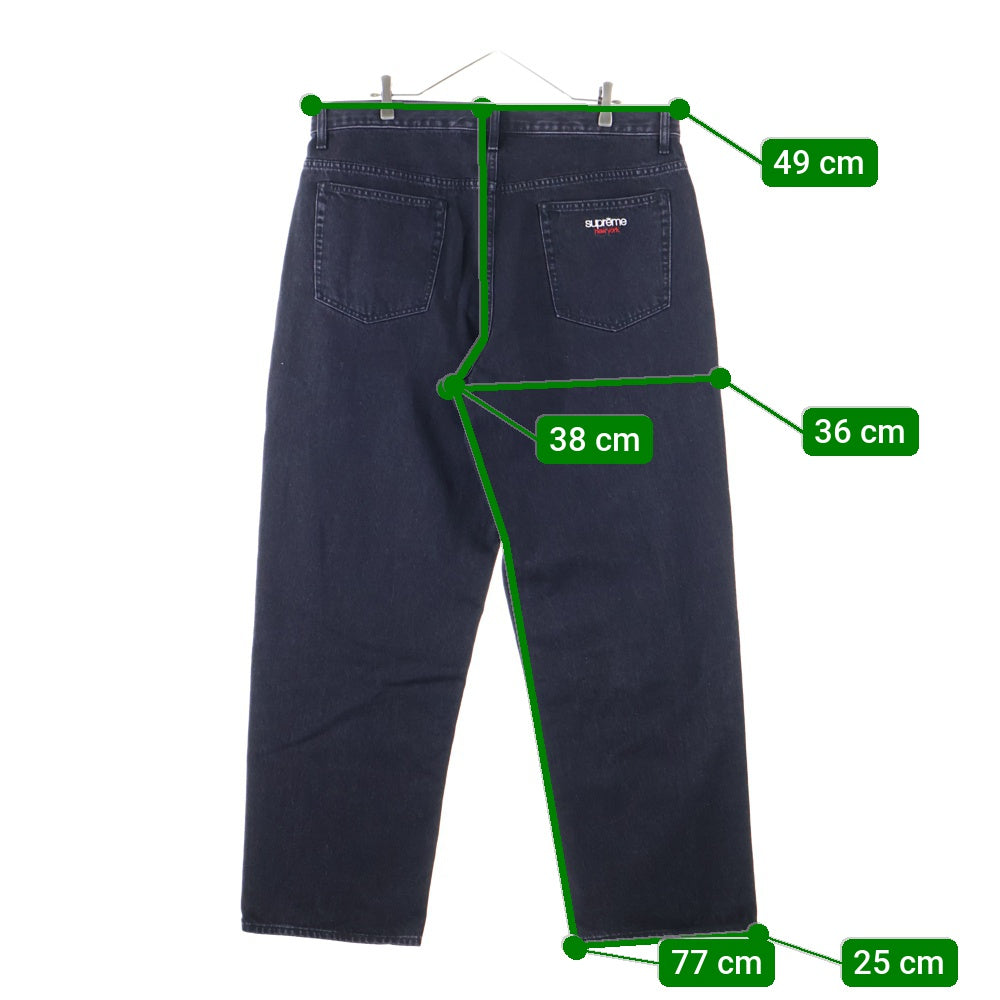 SUPREME(シュプリーム) 25SS BAGGY JEAN バギージーンズ デニムパンツ ブラック