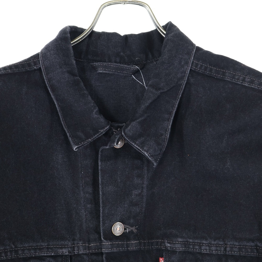 Levi's(リーバイス) 90S VINTAGE ヴィンテージ 70507-4159 USA製 後染め ボタン裏527 デニムトラッカージャケット ブラック