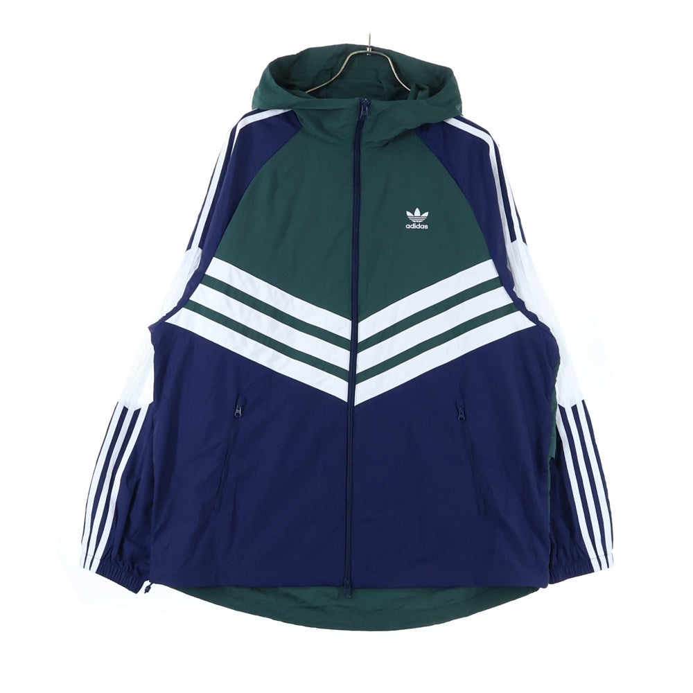adidas(アディダス) Adicolor Windbreaker Retro Color Block Sports Hooded Jacket アディカラー ウィンドブレイカー カラーブロック フーデッドジャケット JM7261