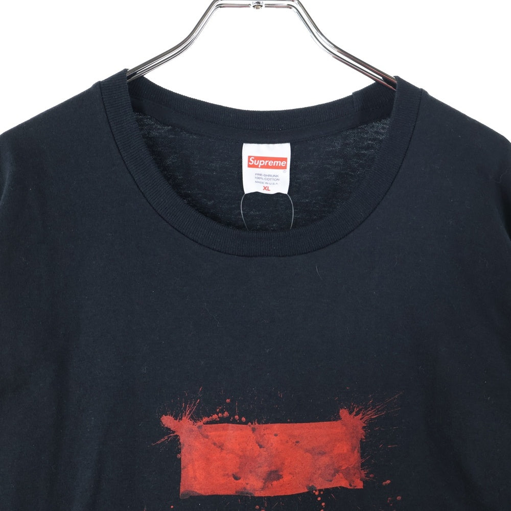 SUPREME(シュプリーム) 22SS Ralph Steadman Box Logo Tee ラルフステッドマン ボックスロゴプリント 半袖Tシャツ カットソー ブラック/レッド