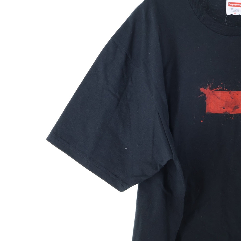 SUPREME(シュプリーム) 22SS Ralph Steadman Box Logo Tee ラルフステッドマン ボックスロゴプリント 半袖Tシャツ カットソー ブラック/レッド