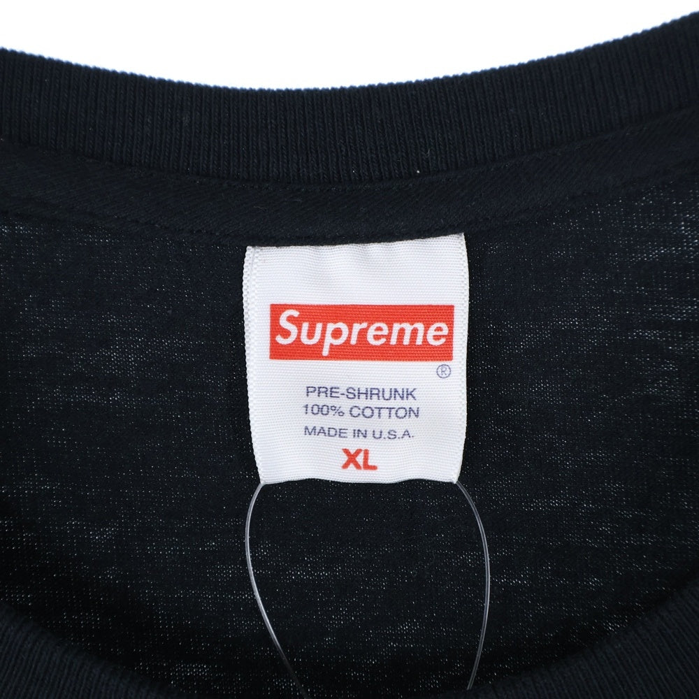 SUPREME(シュプリーム) 22SS Ralph Steadman Box Logo Tee ラルフステッドマン ボックスロゴプリント 半袖Tシャツ カットソー ブラック/レッド