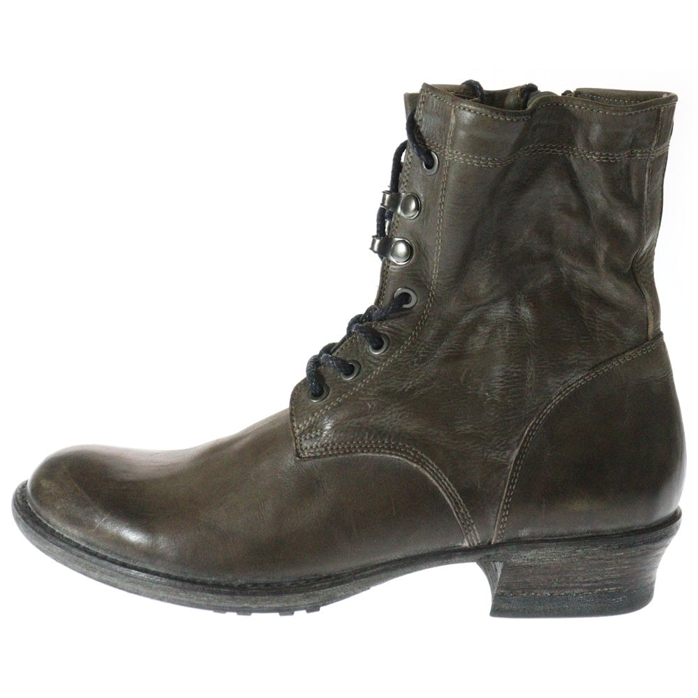 5351 POUR LES HOMMES(5351プールオム) レースアップ レザーエンジニアブーツ マウンテンブーツ ブラウン 0210062012