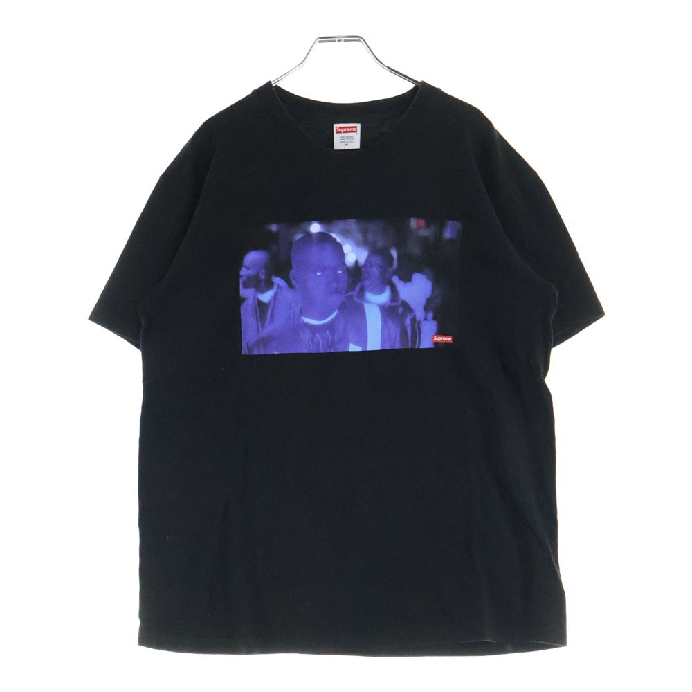 SUPREME(シュプリーム) 21AW America Eats Its Young Tee アメリカ イーツ イッツ ヤング フォトプリントTシャツ 半袖クルーネックカットソー ブラック