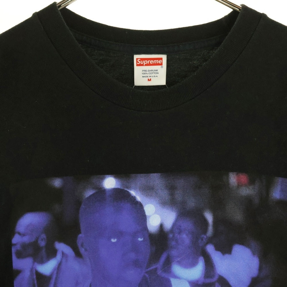 SUPREME(シュプリーム) 21AW America Eats Its Young Tee アメリカ イーツ イッツ ヤング フォトプリントTシャツ 半袖クルーネックカットソー ブラック