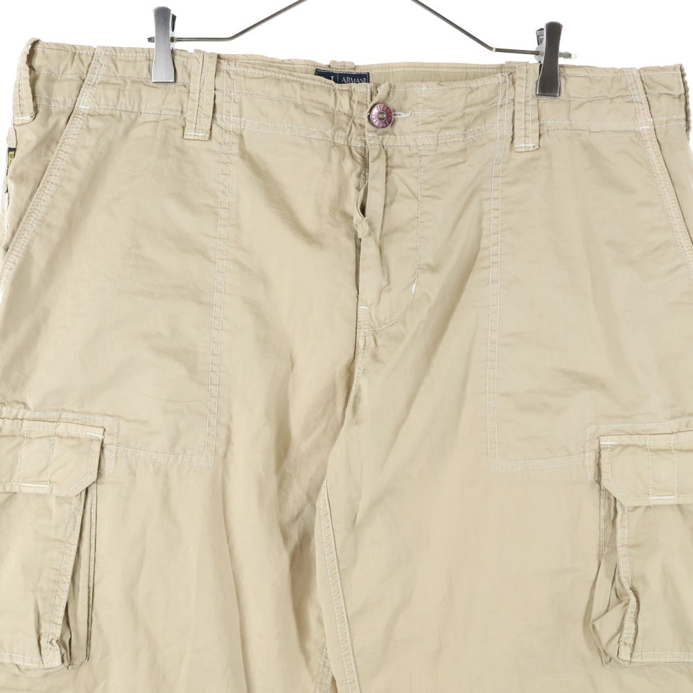 ARMANI JEANS(アルマーニ ジーンズ) コットンカーゴパンツ ベージュ F6P74AZ-E1
