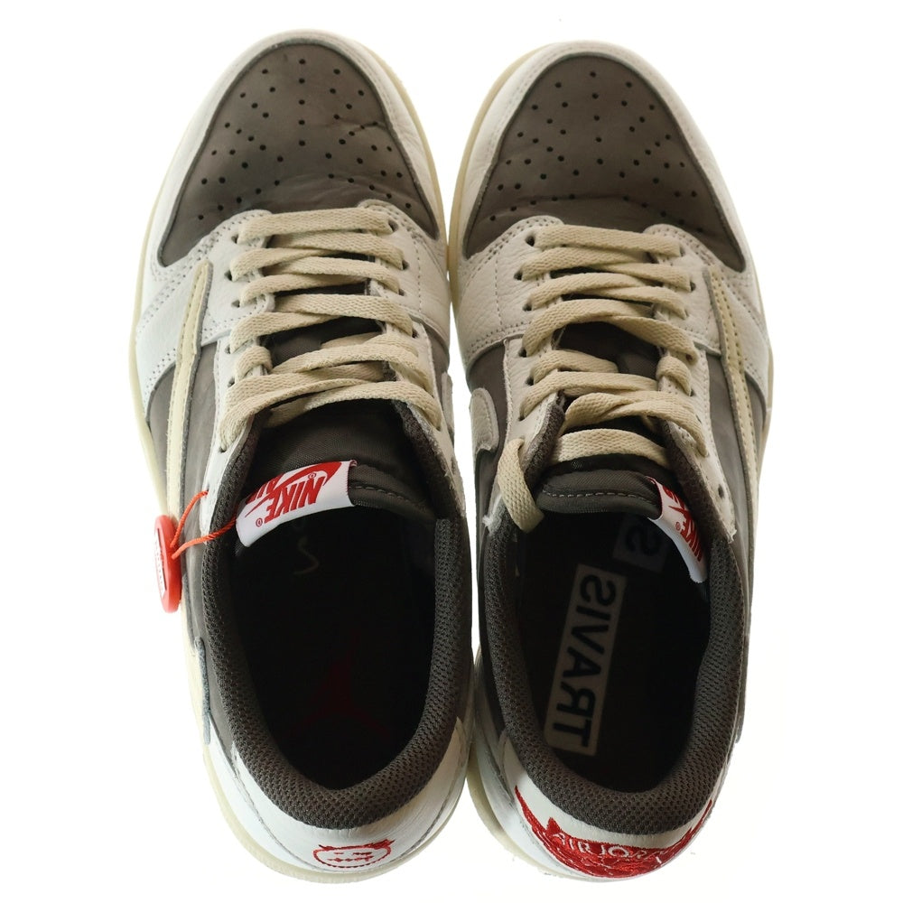 NIKE(ナイキ) ×TRAVIS SCOTT AIR JORDAN 1 LOW OG REVERSE MOCHA トラヴィススコット エアジョーダン1 リバースモカ ローカットスニーカー US7.5/25.5cm DM7866-162