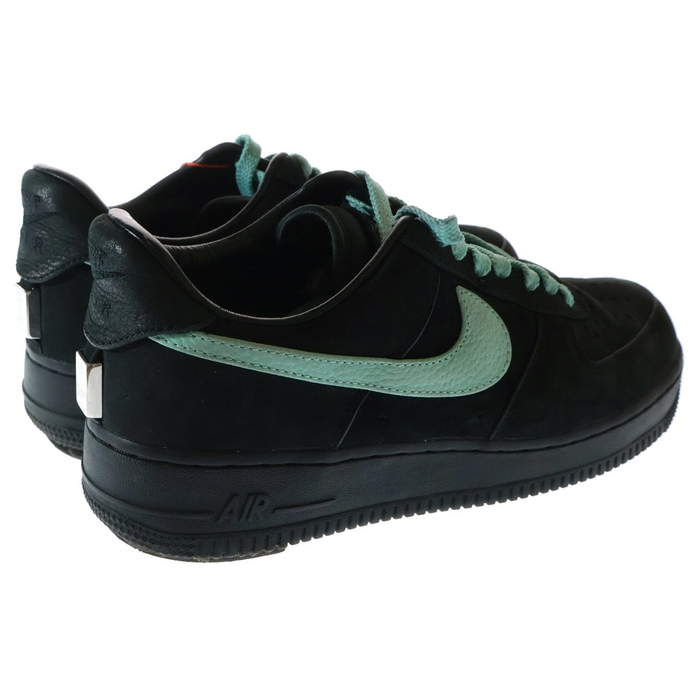 NIKE(ナイキ) ×TIFFANY&CO AIR FORCE 1 LOW 1837 BLACK DZ1382-001 ティファニー エアフォース1 1837 ローカットスニーカー ブラック US7.5/25.5cm DZ1382-001