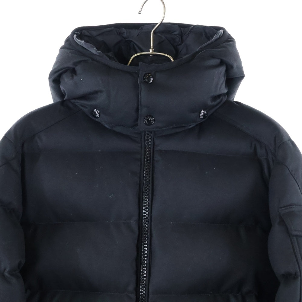 MONCLER(モンクレール) 22AW MONTGENEVRE GIUBBOTTO モンジュネーブル フーデッド ダウンジャケット ブラック H20911A53700