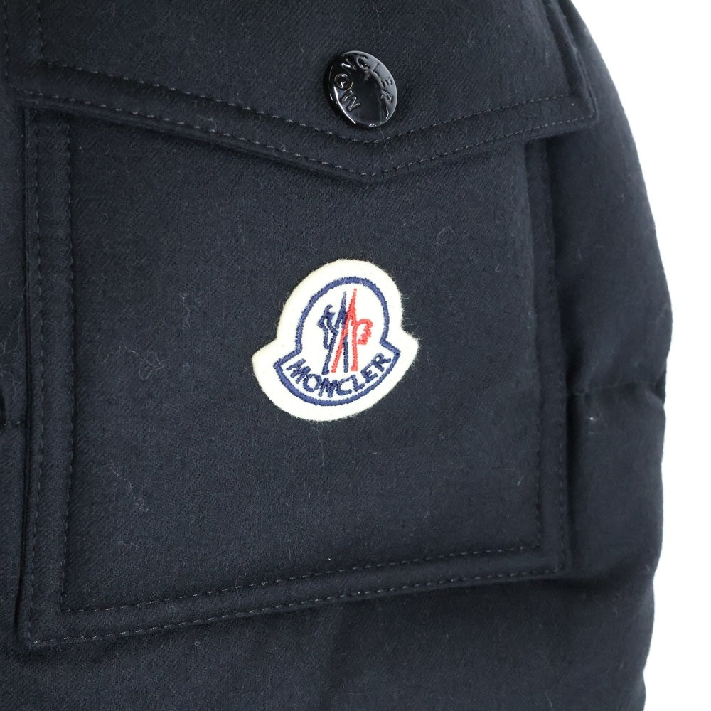 MONCLER(モンクレール) 22AW MONTGENEVRE GIUBBOTTO モンジュネーブル フーデッド ダウンジャケット ブラック H20911A53700