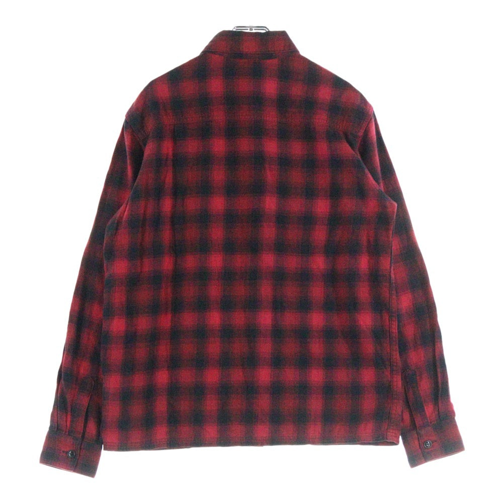 NEIGHBORHOOD(ネイバーフッド) LOGGER/C-SHIRT.LS ロガー チェック 長袖シャツ レッド ARNH-SH-03