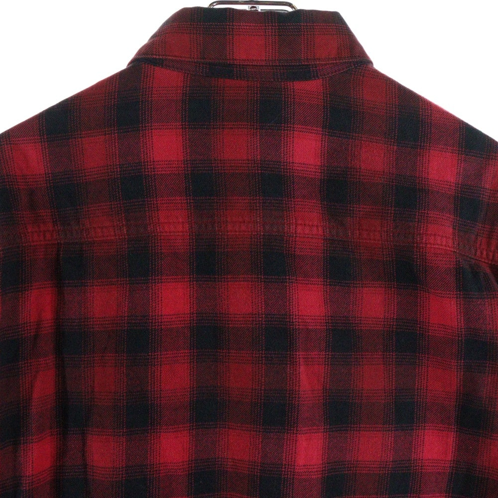 NEIGHBORHOOD(ネイバーフッド) LOGGER/C-SHIRT.LS ロガー チェック 長袖シャツ レッド ARNH-SH-03