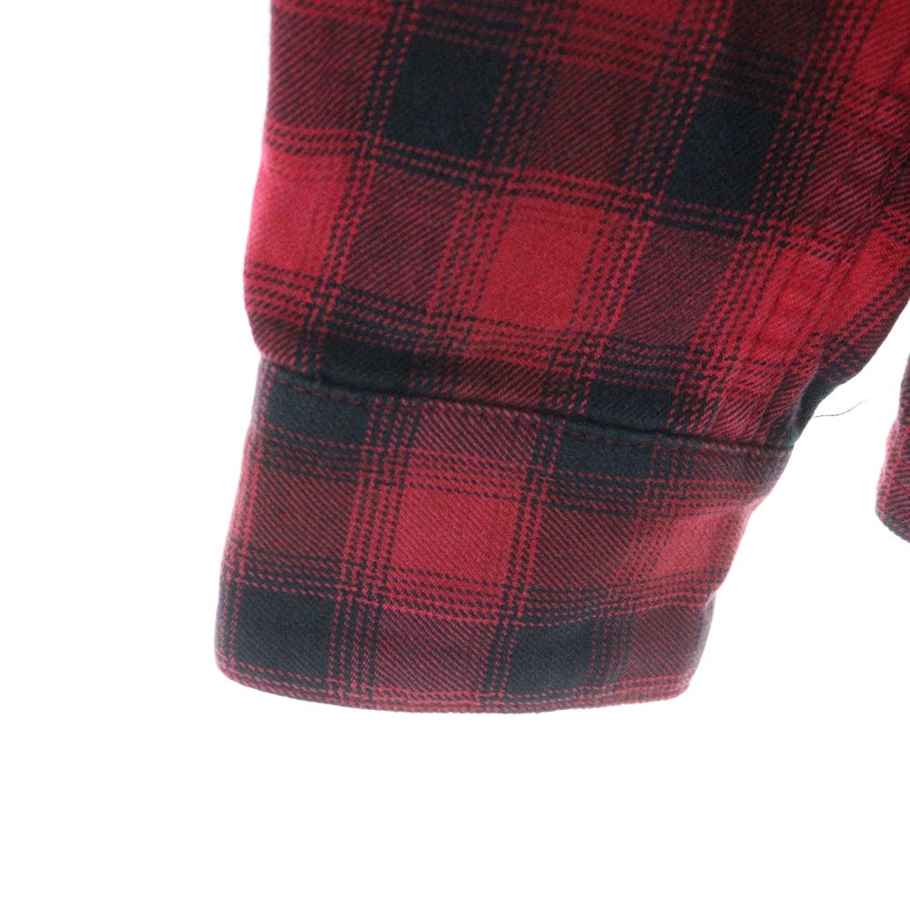 NEIGHBORHOOD(ネイバーフッド) LOGGER/C-SHIRT.LS ロガー チェック 長袖シャツ レッド ARNH-SH-03