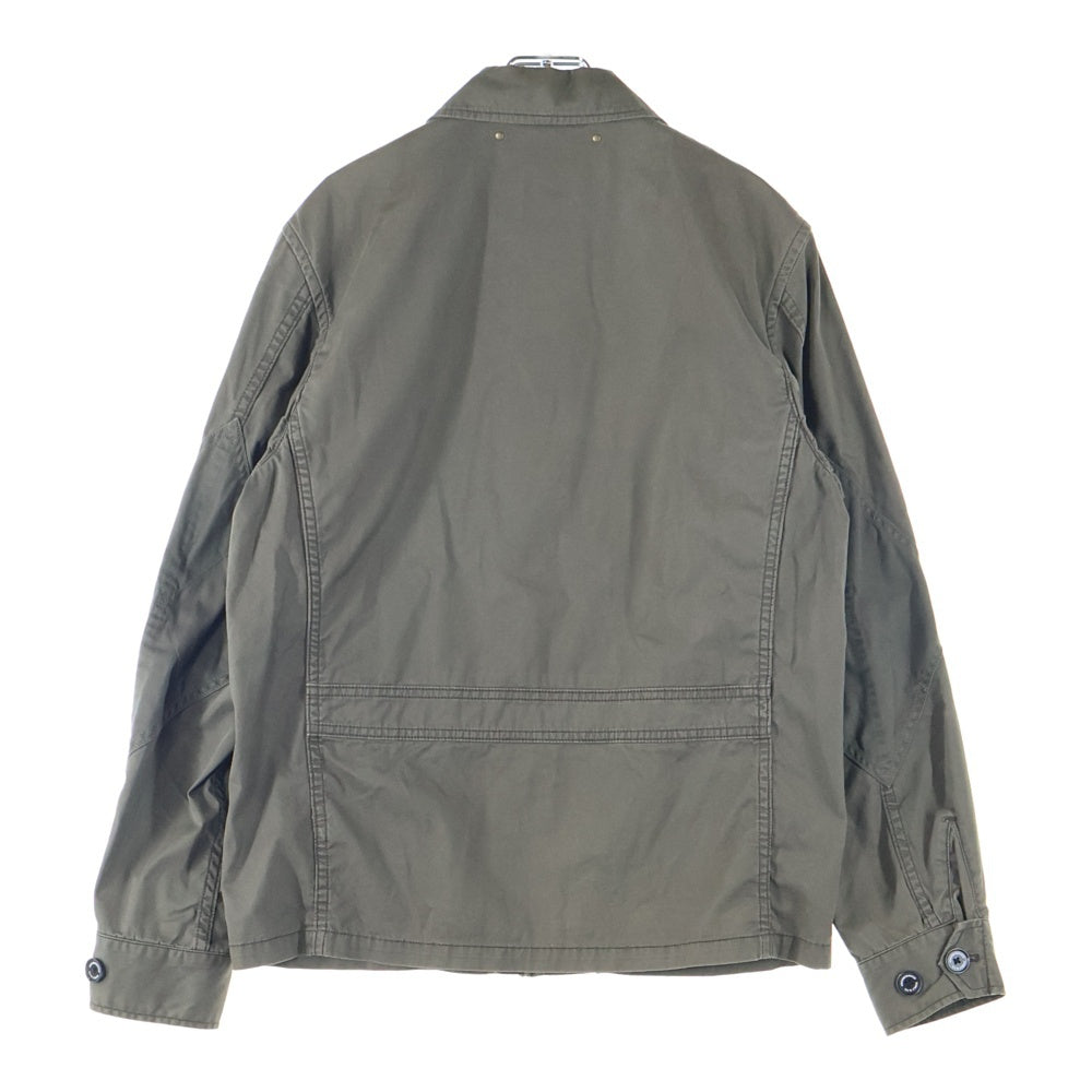 NEIGHBORHOOD(ネイバーフッド) 12SS RUST/C-JKT ラスト ジップアップ ミリタリージャケット カーキ 121OANH-JKM02