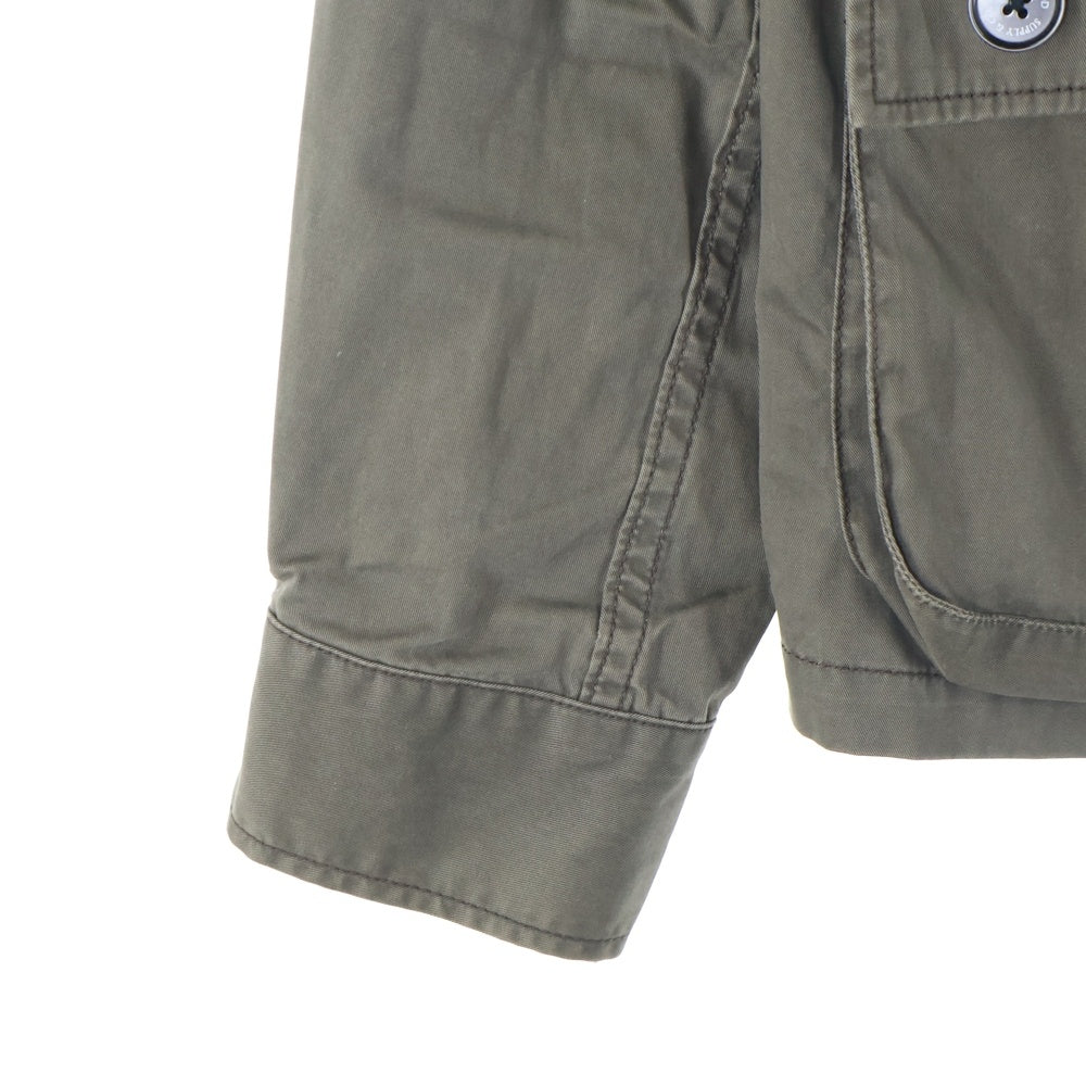 NEIGHBORHOOD(ネイバーフッド) 12SS RUST/C-JKT ラスト ジップアップ ミリタリージャケット カーキ 121OANH-JKM02