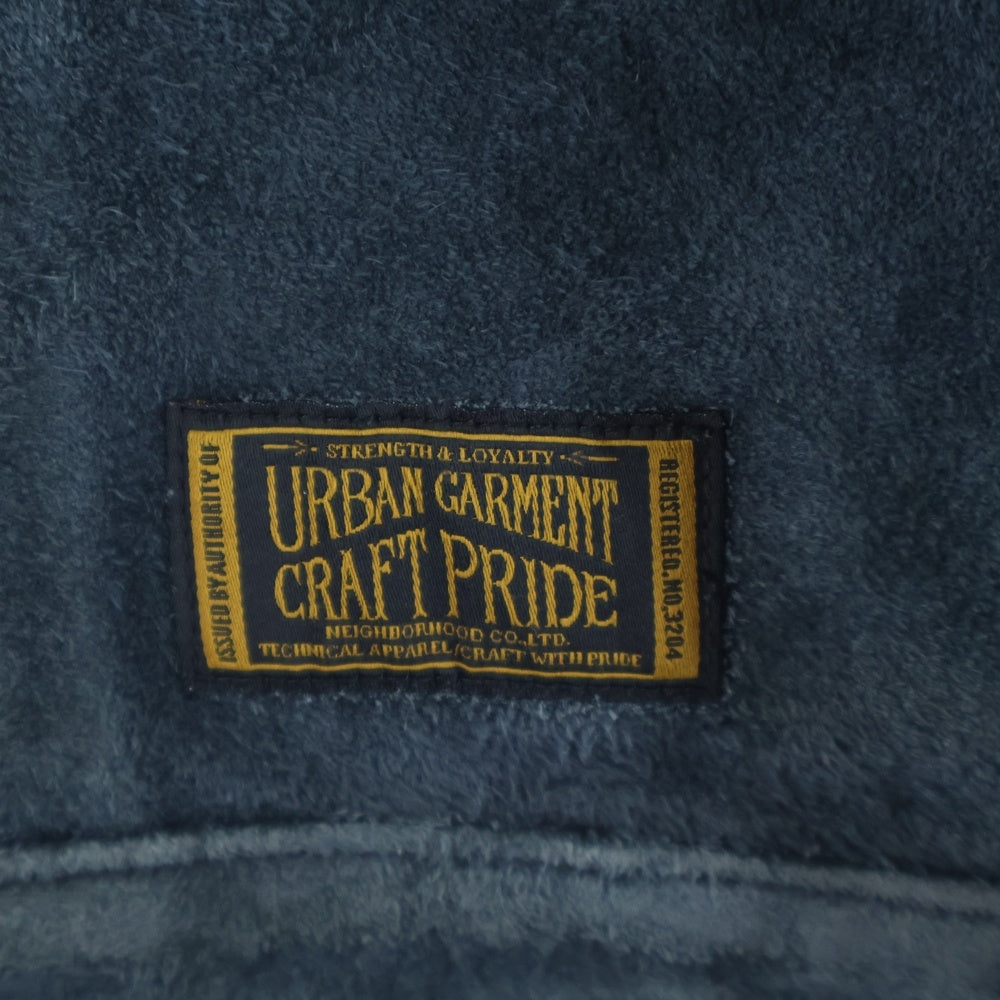 NEIGHBORHOOD(ネイバーフッド) 11AW STOCKMAN/GL-JKT ストックマン レザー ジャケット グリーン 112TNNH-JKM01