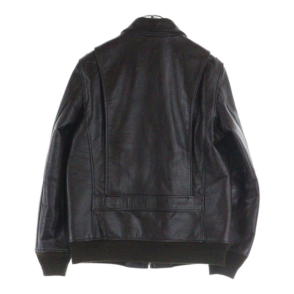 NEIGHBORHOOD(ネイバーフッド) 12AW A-2/HL-JKT エーツー レザー フライトジャケット ブラウン 122CCNH-JKM01