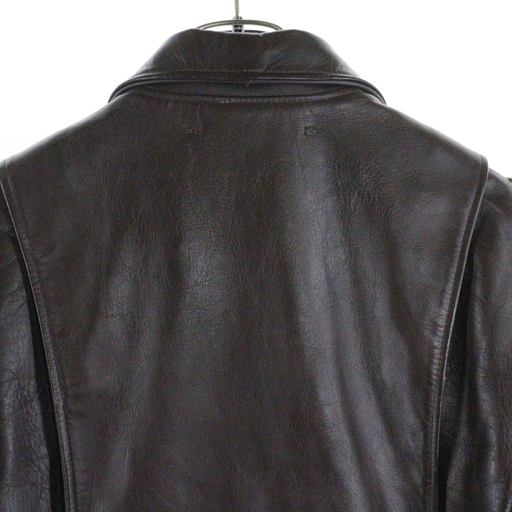NEIGHBORHOOD(ネイバーフッド) 12AW A-2/HL-JKT エーツー レザー フライトジャケット ブラウン 122CCNH-JKM01