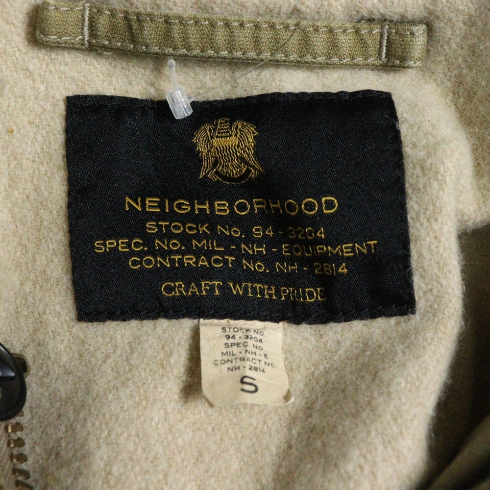 NEIGHBORHOOD(ネイバーフッド) 15AW N-1D/C-JKT ボア デッキジャケット カーキ 152NYNH-JKM01