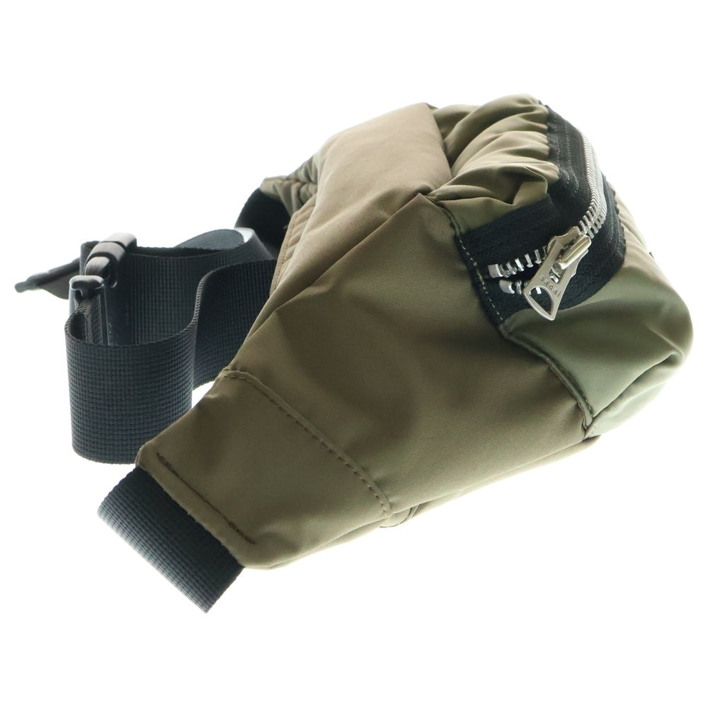 Sacai(サカイ) POCKET BUM BAG ポケット バム ウエストポーチ ショルダーバッグ カーキ 25-0938S