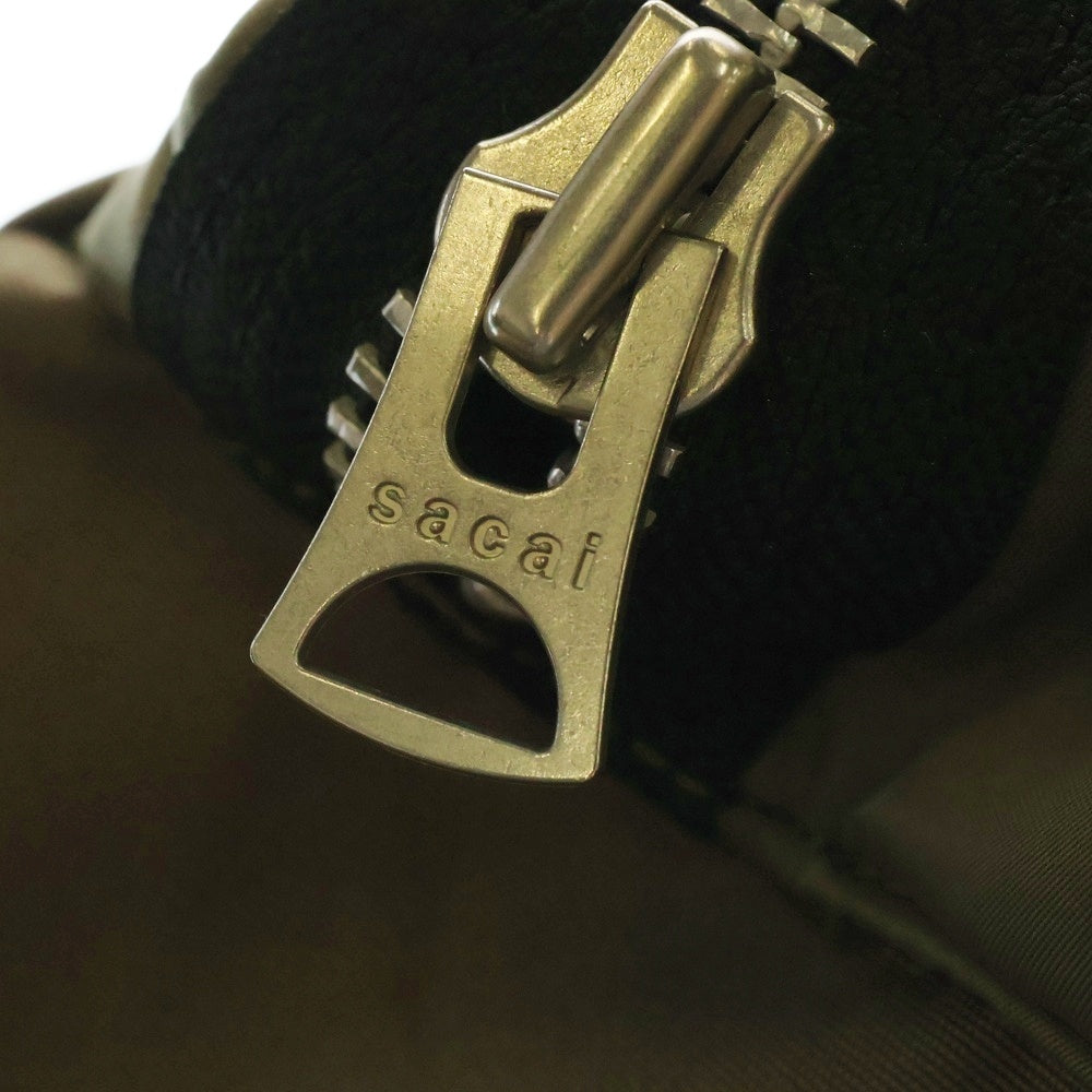 Sacai(サカイ) POCKET BUM BAG ポケット バム ウエストポーチ ショルダーバッグ カーキ 25-0938S