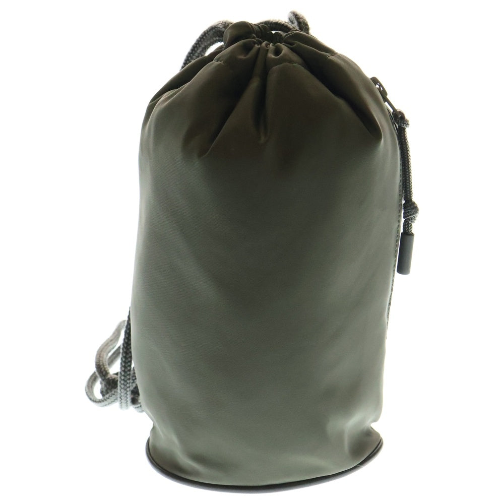 Sacai(サカイ) S KINCHAKU / NYLON TWILL ナイロンツイル S 巾着バッグ カーキ 24-0700S