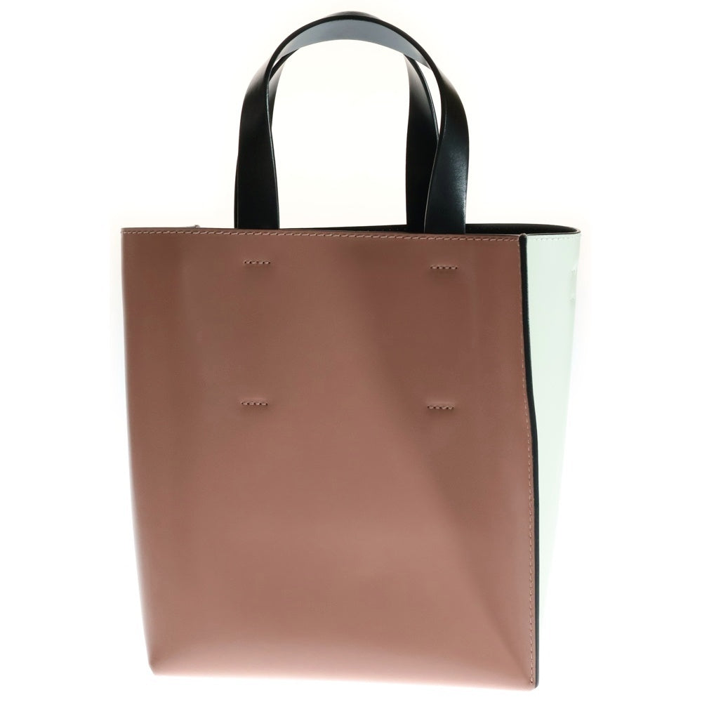 MARNI(マルニ) MUSEO ミュゼオ ミニ 2WAY トートバッグ ショルダーバッグ ピンク/ホワイト レディース SHMP0039Y0 LV639