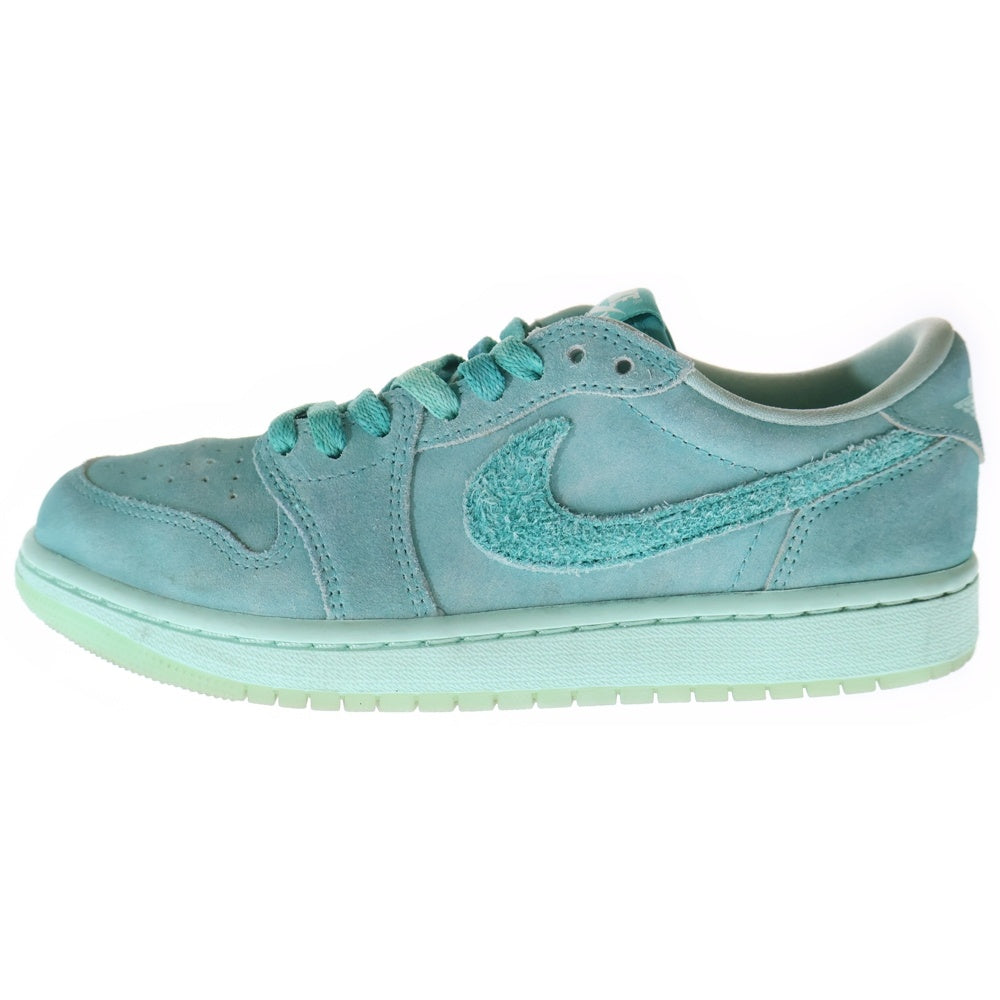 NIKE(ナイキ) WMNS AIR JORDAN1 WASHED TEAL ウィメンズ エアジョーダン ウォッシュドティール ローカットスニーカー ブルー US7.5/24.5cm HQ8111‐300 レディース
