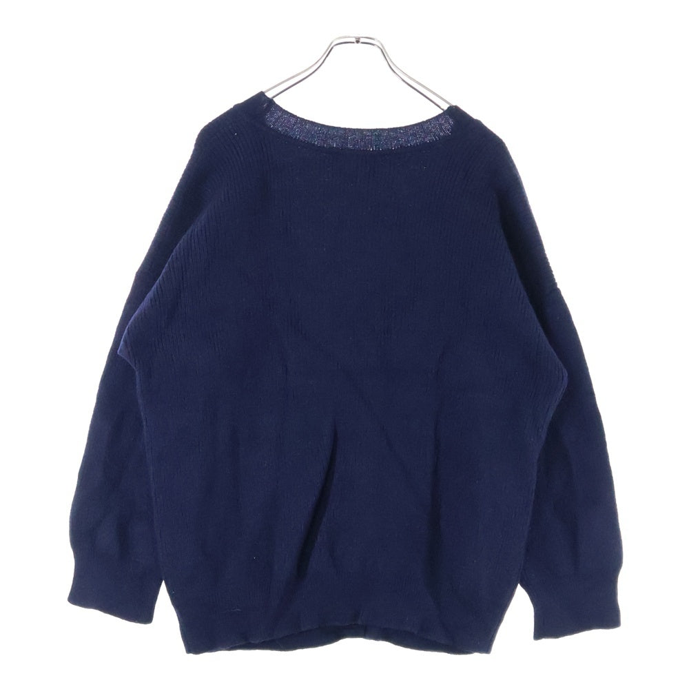 Vivienne Westwood Red Label(ヴィヴィアンウエストウッドレッドレーベル) オーブ エンブロイダリー ニットカーディガン ネイビー 17-12-122011 レディース