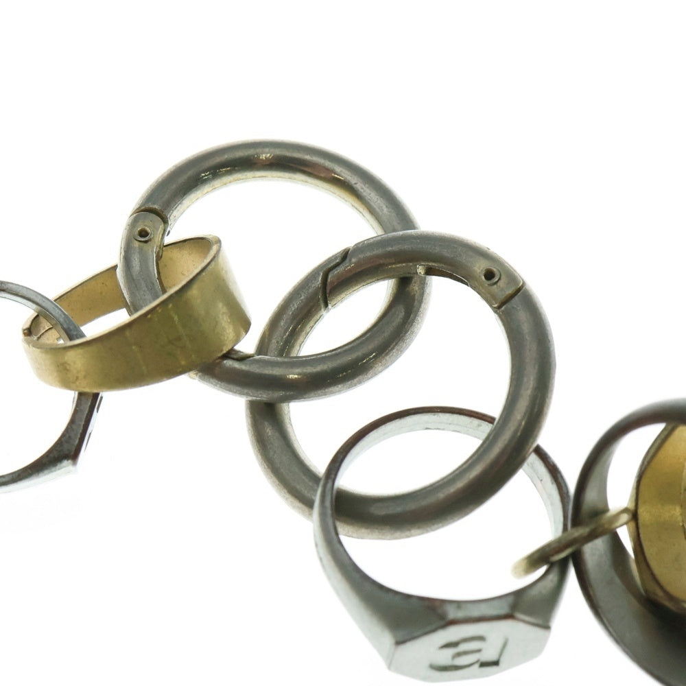 Sacai(サカイ) 20AW Ring Chain Necklace リングチェーンネックレス シルバー/ゴールド 20-0143S