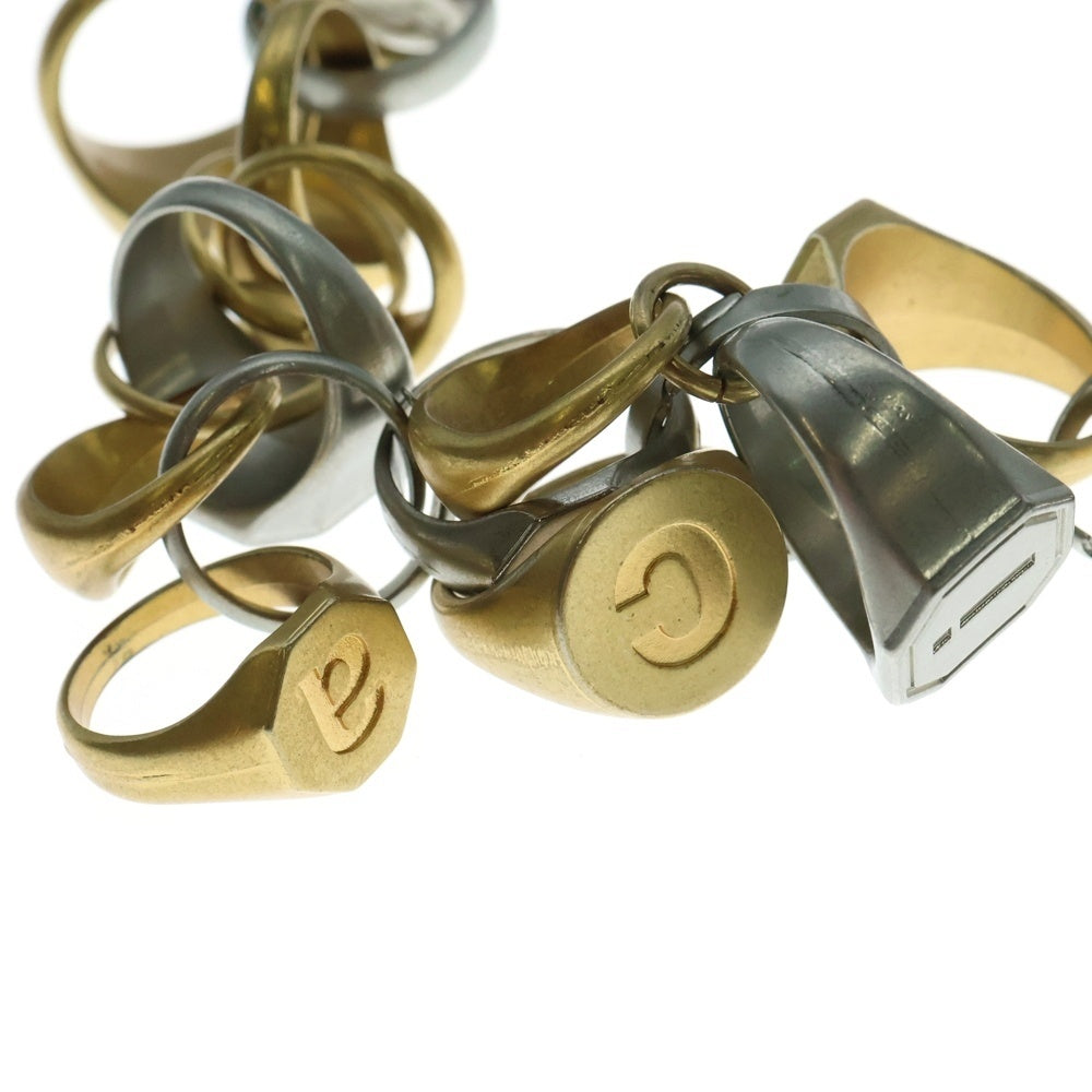 Sacai(サカイ) 20AW Ring Chain Necklace リングチェーンネックレス シルバー/ゴールド 20-0143S
