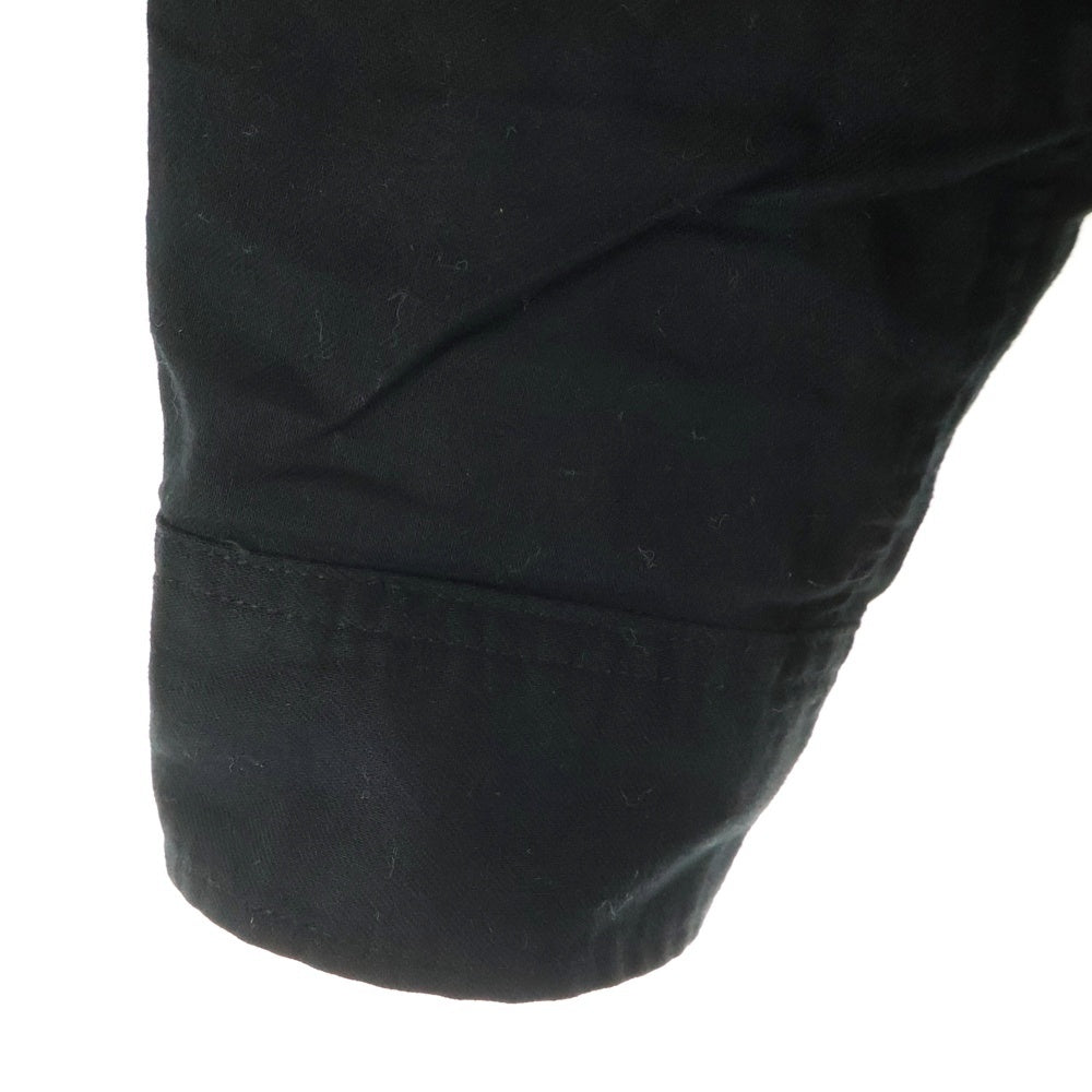 Y's(ワイズ) BORN PRODUCT THIN COTTON TWILL OVERSIZED LONGSLEEVE SHIRT コットンツイル オーバーサイズ 長袖シャツ ブラック レディース YY-B82-003