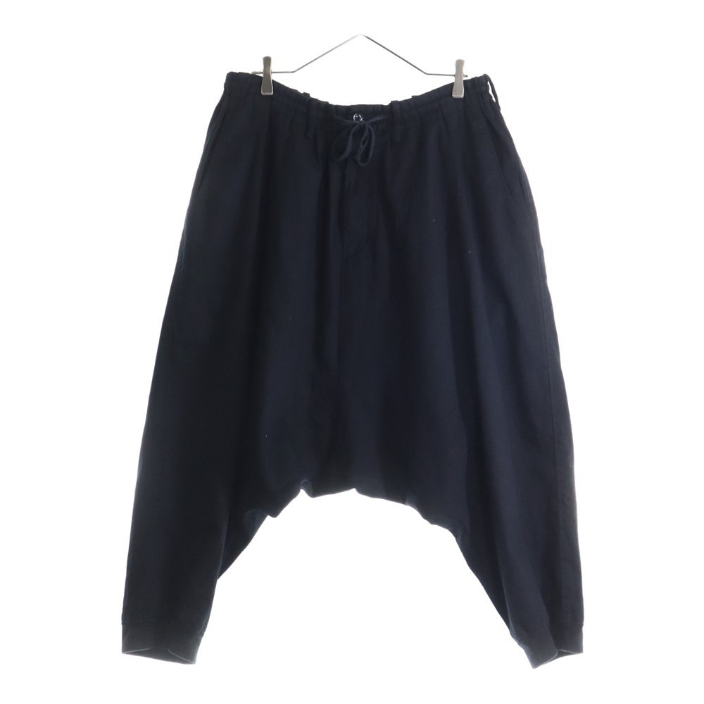 s'yte(サイト) COTTON GABARDINE SAROUEL PANTS コットンギャバジン サルエルパンツ ブラック UK-P44-033