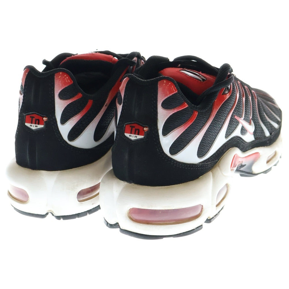 NIKE(ナイキ) AIR MAX PLUS BLACK WHITE RED エアマックスプラス ブラック ホワイト レッド ローカットスニーカー ホワイト/レッド US10/28cm FN6949-002
