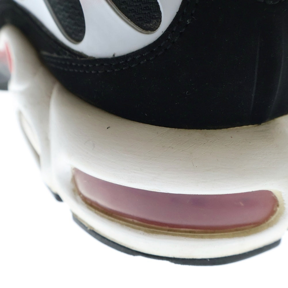 NIKE(ナイキ) AIR MAX PLUS BLACK WHITE RED エアマックスプラス ブラック ホワイト レッド ローカットスニーカー ホワイト/レッド US10/28cm FN6949-002