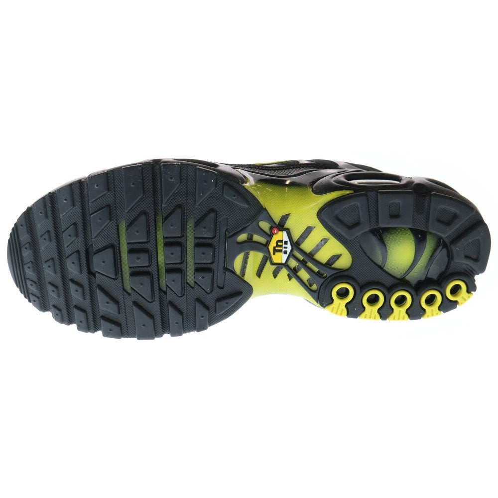 NIKE(ナイキ) AIR MAX PLUS BLACK OPTI YELLOW WOLFGREY エアマックスプラス ウルフグレー ブラック オプティイエロー ローカットスニーカー US10/28cm DM0032-012