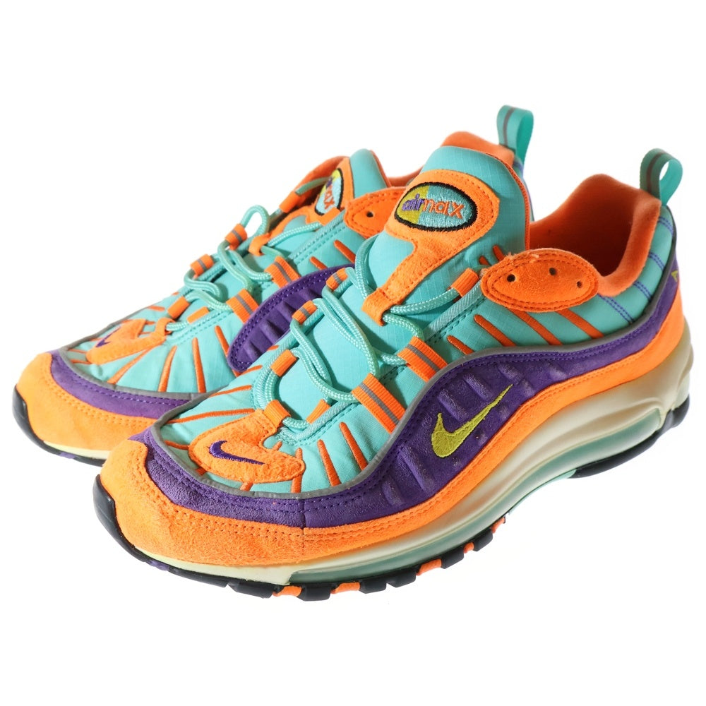 NIKE(ナイキ) GS AIR MAX 98 CONE TOUR YELLOW エアマックス98 コーン ツアーイエロー ローカットスニーカー マルチ US9.5/27.5cm 924462-800