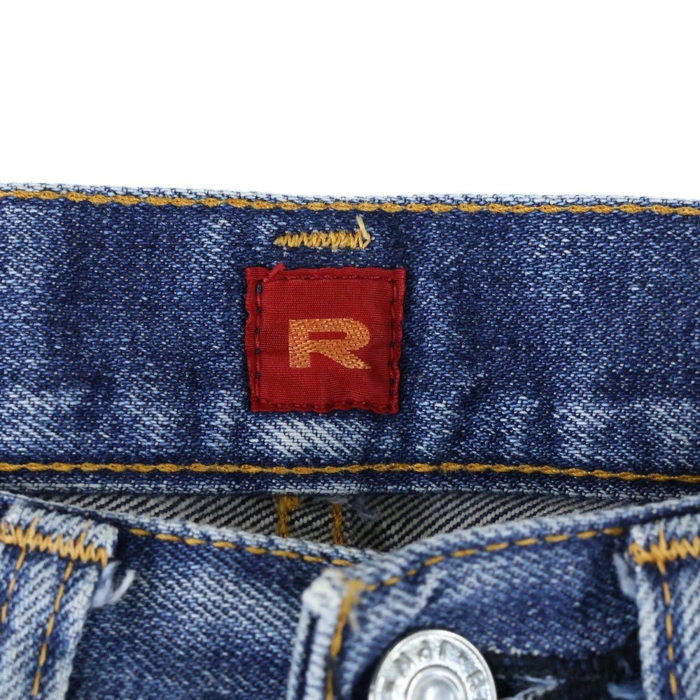 RESOLUTE(リゾルト) 日本製 710 セルビッチ ボタンフライ デニムパンツ インディゴ