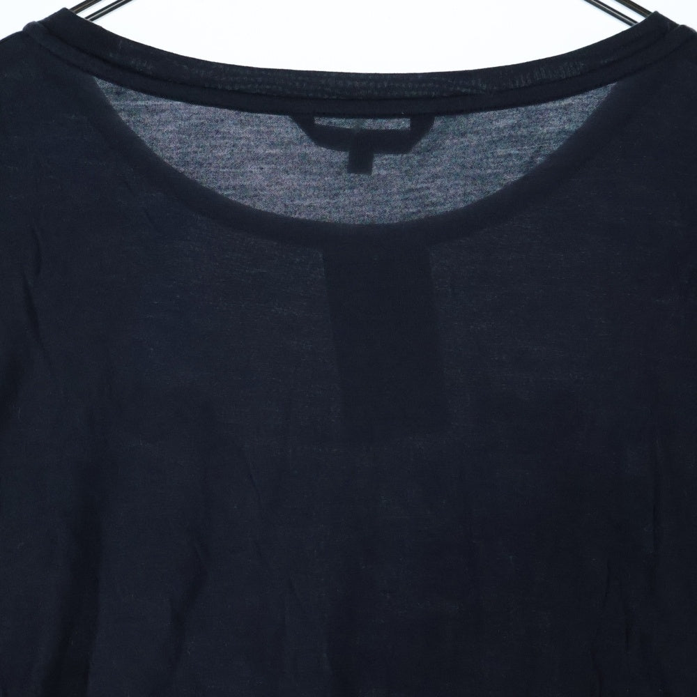 Desigual(デシグアル) 花柄 クルーネック半袖Tシャツ カットソー レディース ブラック/ブルー 20WWTK51