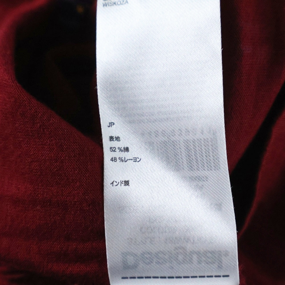 Desigual(デシグアル) バックスタッズ付き クルーネック長袖Tシャツ カットソー レディース レッド 18WWTKYR