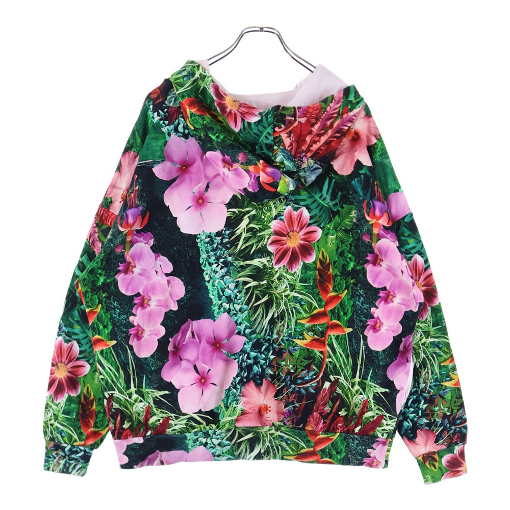 Desigual(デシグアル) 総柄 プルオーバースウェットパーカー フーディー マルチカラー M22SWSK33