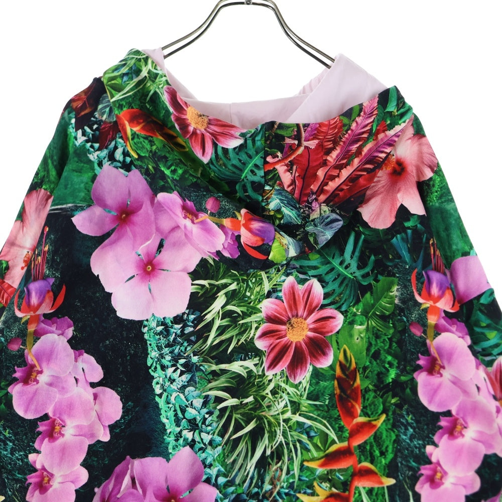 Desigual(デシグアル) 総柄 プルオーバースウェットパーカー フーディー マルチカラー M22SWSK33