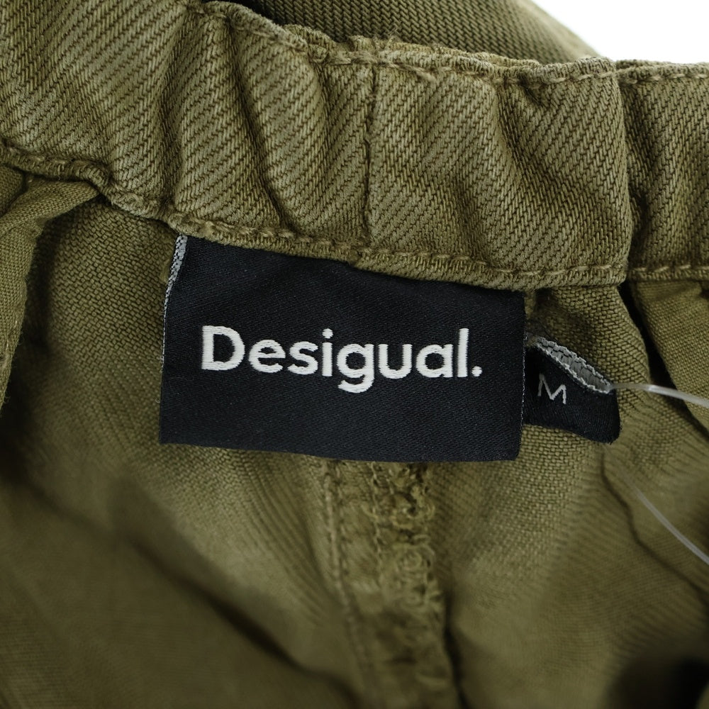 Desigual(デシグアル) マルチポケット イージーカーゴパンツ カーキ 24SWPW05